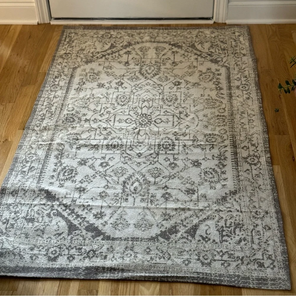 Vintage Cotton Area Rug 36” x 60”